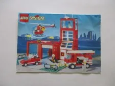 LEGO System Instruction Booklet Fire Flame Fighters 6571