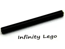 20 LEGO Technic Black Axle Bar 6 (3706) - 20 Pieces