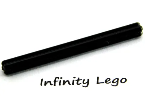 20 LEGO Technic Black Axle Bar 6 (3706) - 20 Pieces