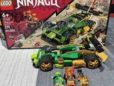 LEGO NINJAGO Lloyd's Race Car EVO 71763  with instructions & Minifigures