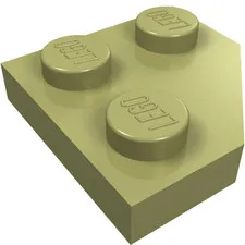 LEGO® Part 26601 - Wedge, Plate 2 x 2  Cut Corner