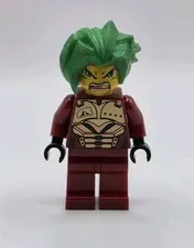 Lego Exf017 Takeshi Gold Armour Minifigure  Exo-Force from set 8102 Blade Titan