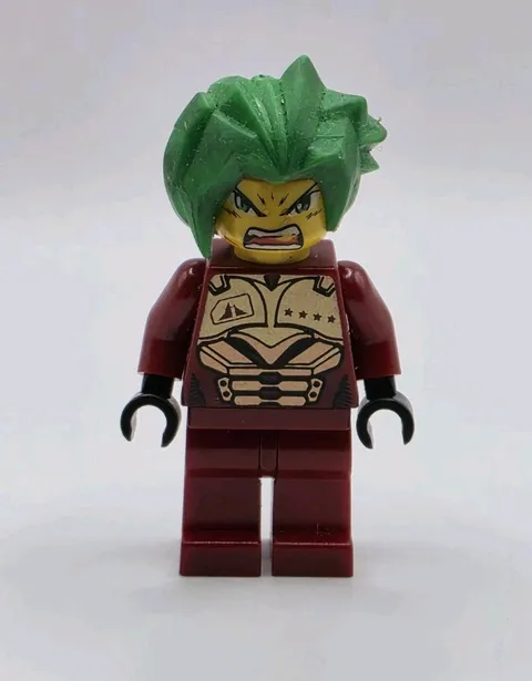 Lego Exf017 Takeshi Gold Armour Minifigure  Exo-Force from set 8102 Blade Titan