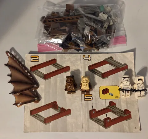 LEGO Star Wars: Ewok Attack (7139) - 100% COMPLETE!
