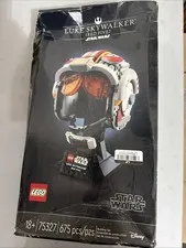 Luke Skywalker Red Five Helmet Lego 75327 New Sealed Box Damage
