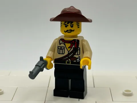 LEGO Johnny Thunder minifigure Adventurers modern version 70815 tlm068 NEW