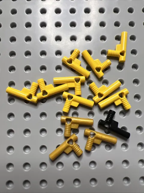 LEGO 60849 Minifigure Utensil Hose Nozzle Gun Pearl Gold Black Yellow Bulk 13pcs