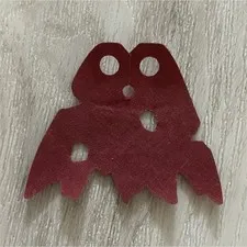 LEGO Red Torn Cape Minifigure Cloth Accessory