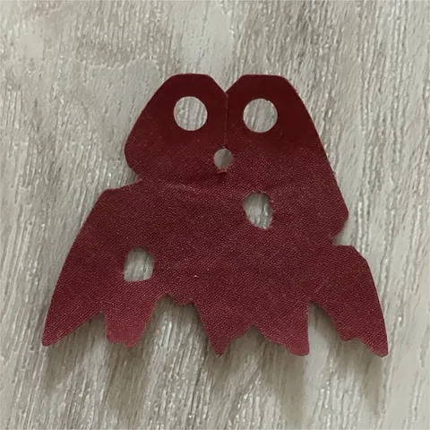 LEGO Red Torn Cape Minifigure Cloth Accessory