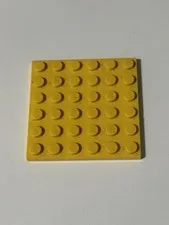 Lego 3958 Plates 6x6 Yellow