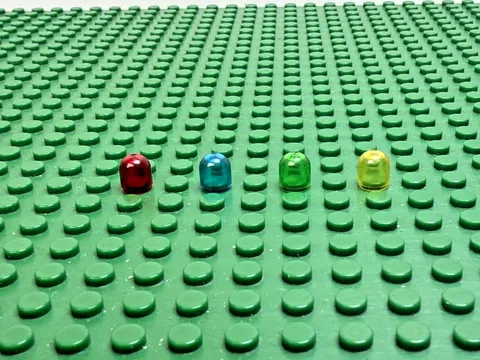 Vintage LEGO Electric Light Bulb Cover Colored Globe ( 1 PCS) #4770-Choose Color