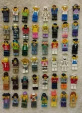 Lego Lot Of 48 Complete Figs 100% Lego No Split Torsos Or Cracked Arms Lot #2