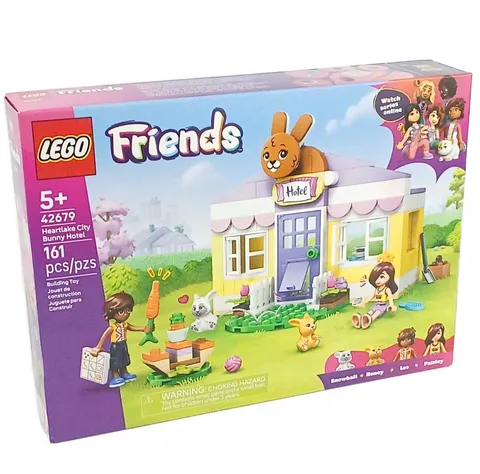 LEGO® Friends™ Heartlake City Bunny Hotel 161 Piece Building Set 42679