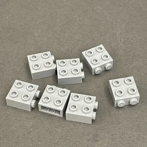 Lego 22885 Light Blue Gray Replacement Parts Pieces Lot of 7