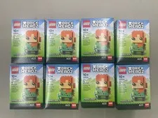 LEGO 40624 Brickheadz Minecraft Alex Lot Of 8 Free Shipping