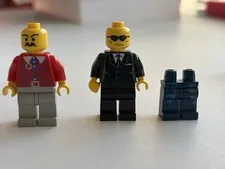 6244 Lego Armada Sentry & LEGO SET fig-004785 - Man - Black Suit, Sunglasses