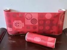 LEGO 2 original rolls of thick wall stickers self adhesive