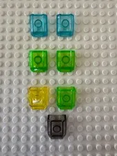 LEGO Slope, Curved 2 x 2 Lip 30602 Lot of 7