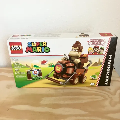 LEGO Super Mario Mario Kart 72033 Donkey Kong & DK Jumbo Set 387 Pcs New