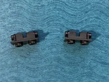 LEGO PART 3938 1X2 HINGE BRICK 2 PIECES (BLACK)