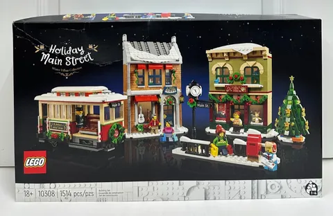 LEGO Icons Holiday Main Street 10308 1514 pcs Winter Village Christmas NEW