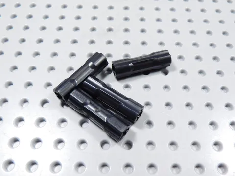 LEGO Lot of 4 Black Extended Technic Axle Connectors BF