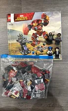 LEGO Marvel Super Heroes 76104 Hulkbuster Smash-Up Parts Lot Instructions