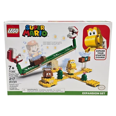 LEGO Super Mario #71365 Piranha Plant Power Slide 217pcs Age 7+ NEW