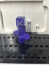 LEGO Minecraft Enchanted Creeper Purple Minifigure - min100  21176