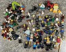 Lot Of Random LEGOS: 30+ Figures, Extra Parts And Weapons