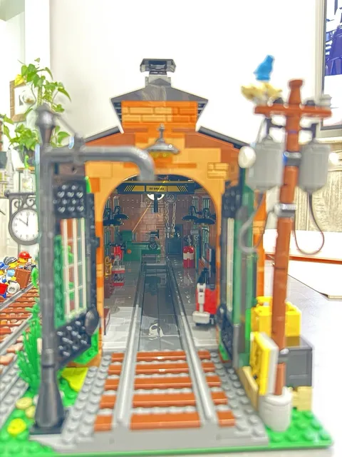 LEGO Bricklink Designer Program Old Train Engine Shed 910033
