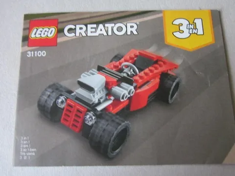 Lego Creator 31100 Formula Race Car Instructions Instruction