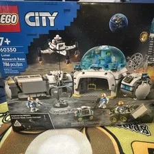 LEGO CITY: Lunar Research Base (60350) Brand New Factory Sealed Retired Set RARE