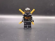 LEGO MINIFIGURE NINJAGO COLE - DRAGONS RISING, TUNIC, HOOD NJO0816