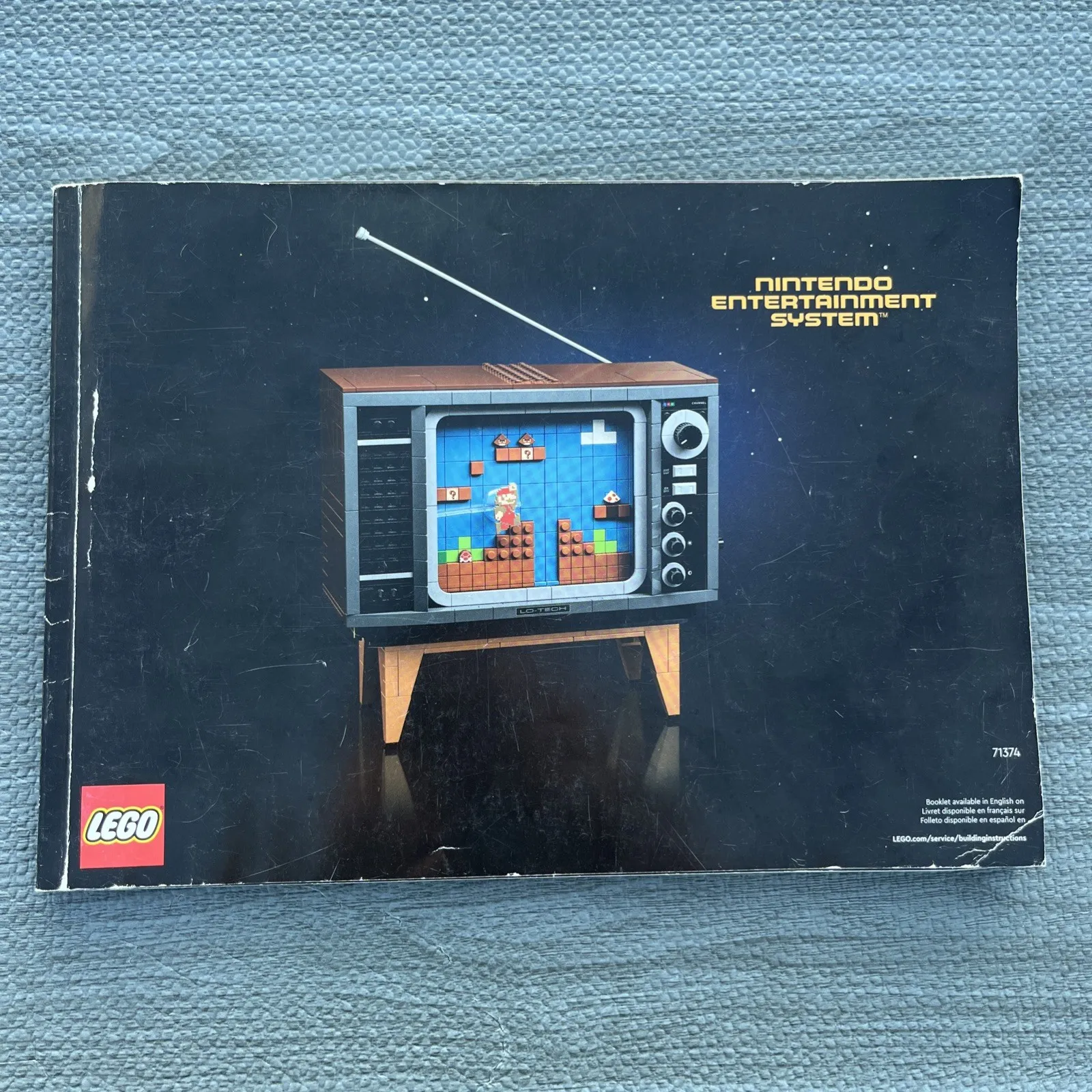 LEGO Super Mario 71374 Nintendo Entertainment System - Instruction Manual ONLY