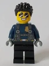 LEGO City Duke Detain Policeman Minifigure from 60246