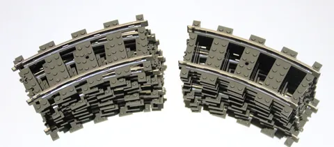 LEGO Vintage - 9V Train - 20 Curved  Pieces of Track (4520)