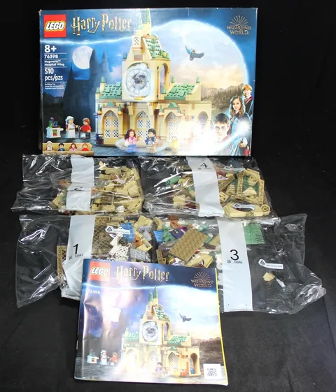2022 Lego 76398 Harry Potter Hogwarts Hospital Wing Set - Open Box