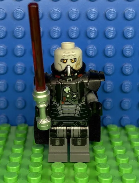 100% Genuine LEGO Star Wars Darth Malgus Minifigure (sw0413) 9500 Chrome Saber I