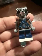 LEGO ROCKET RACCOON MINIFIGURE GUARDIANS OF THE GALAXY SUPER HERO
