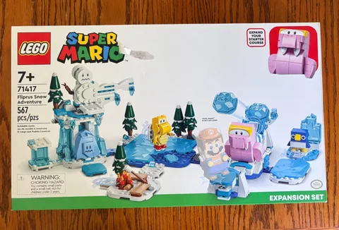 LEGO Super Mario: Fliprus Snow Adventure Expansion Set (71417) New in Box