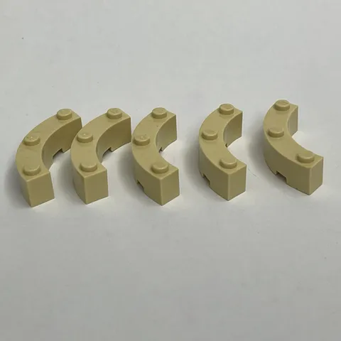 Lego 48092 Beige Replacement Parts Pieces Lot of 5