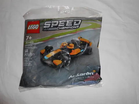 Lego 30683 Speed Champions MCLAREN FORMULA 1 CAR 58pc Polybag Building Toy Set