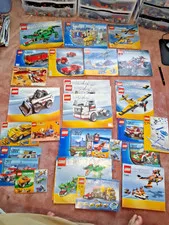 LEGO Vintage Instruction Manual Lot 25+ Booklets Only. No Bricks Included