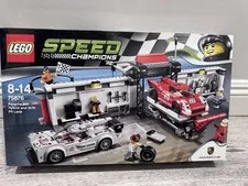 LEGO Speed Champions: Porsche 919 Hybrid and 917K Pit Lane (75876)