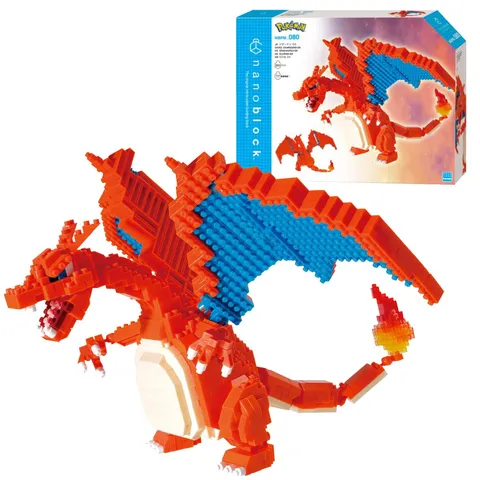 Bandai Pokemon Charizard MiniFigure 860 Building Blocks Construction Toy Ba...