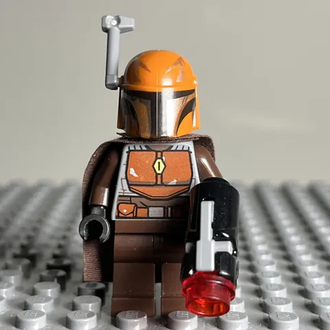LEGO Star Wars Mandalorian Tribe Warrior Minifigure Dark Brown Cape sw1079 - 3C