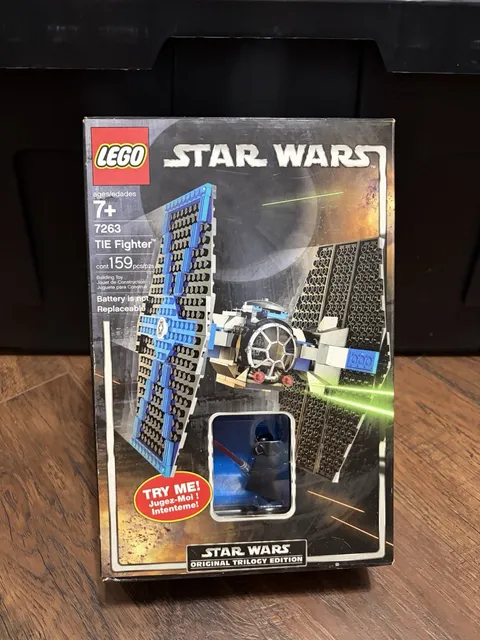 LEGO Star Wars 7263 TIE Fighter Original Trilogy Edition Light-Up Sealed New