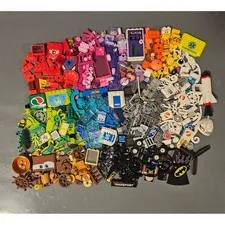 Lego Accessories Bundle Vehicle Parts Computers Plants Doors Printed Pieces