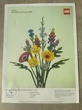 The LEGO Wildflower Bouquet Botanical Collection VIP Limited Edition Print 10313